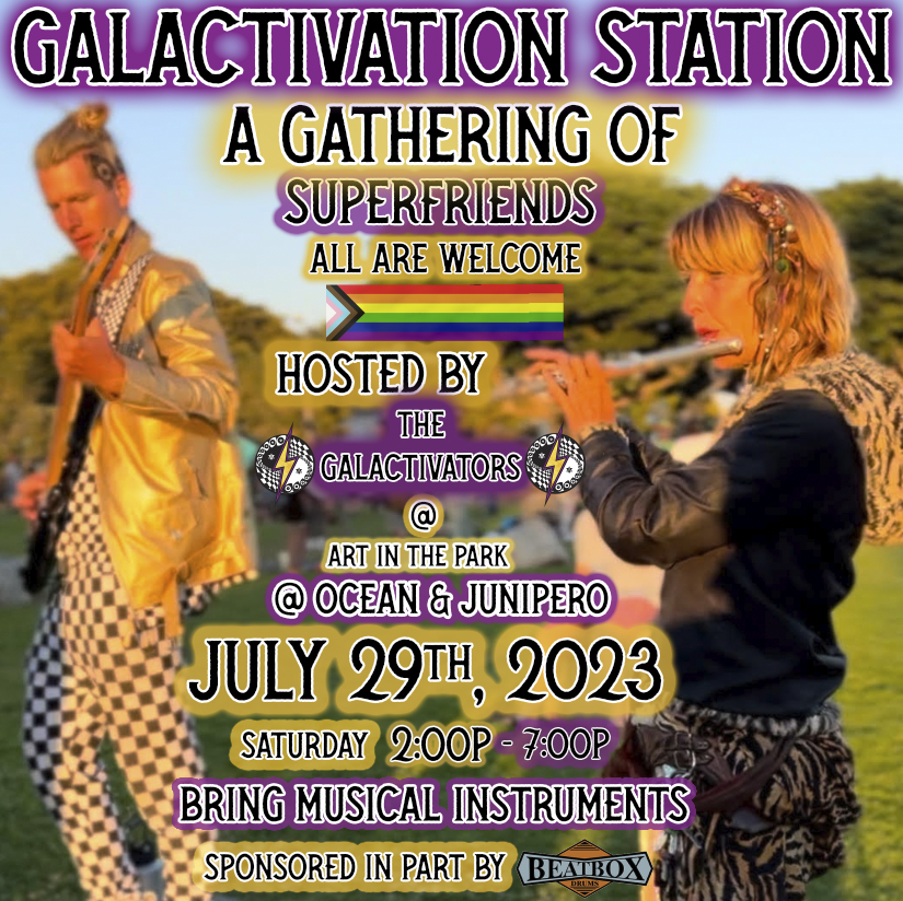 Galactivation Station Flyer July 2023