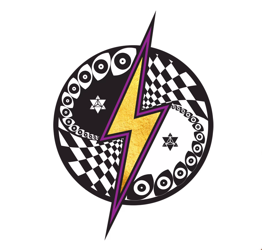 The Galactivators Gold Icon Logo